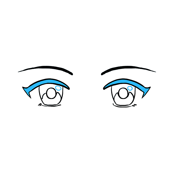 680x678 How To Draw Anime Eyes