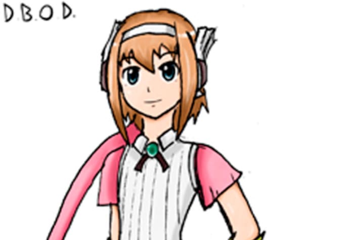 680x474 Draw A Simple Fully Colored Animemanga Drawing