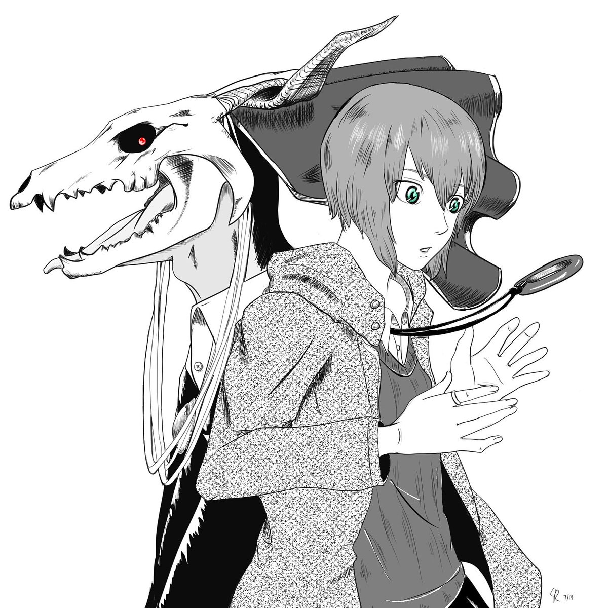 1200x1200 Plus J On Twitter Finished That Hatori Chise Drawing