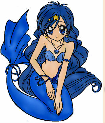 356x418 Hanon Mermaid Coloring Page An Anime Speedpaint Drawing