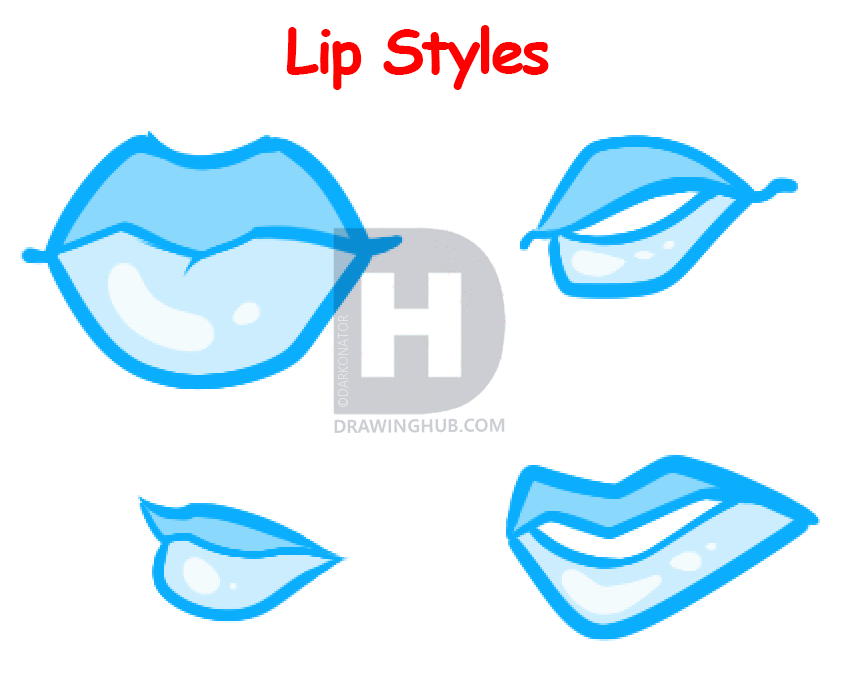 849x685 Anime Female Mouth Drawing Anime Collection