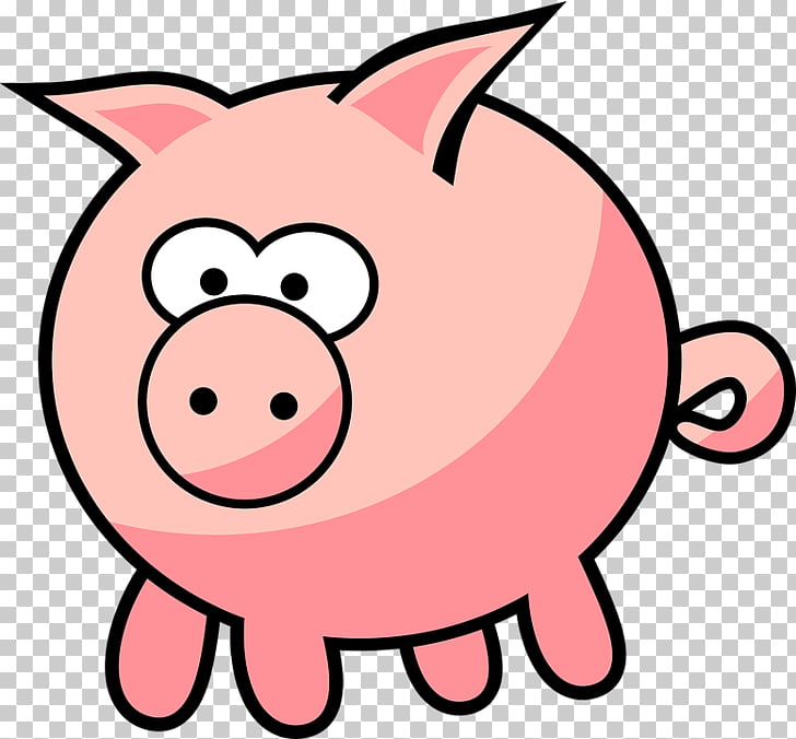 728x676 Miniature Pig Cartoon Drawing Anime Pig Png Clipart Free