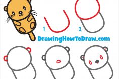 236x157 Nose Drawing Easy Step