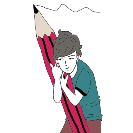 450x450 Drawing Boys Pencil Transparent Png Clipart Free Download