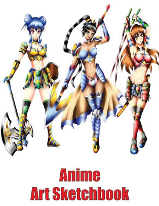 314x406 Anime Art Sketchbook A Drawing Book For Sketching, Pencil