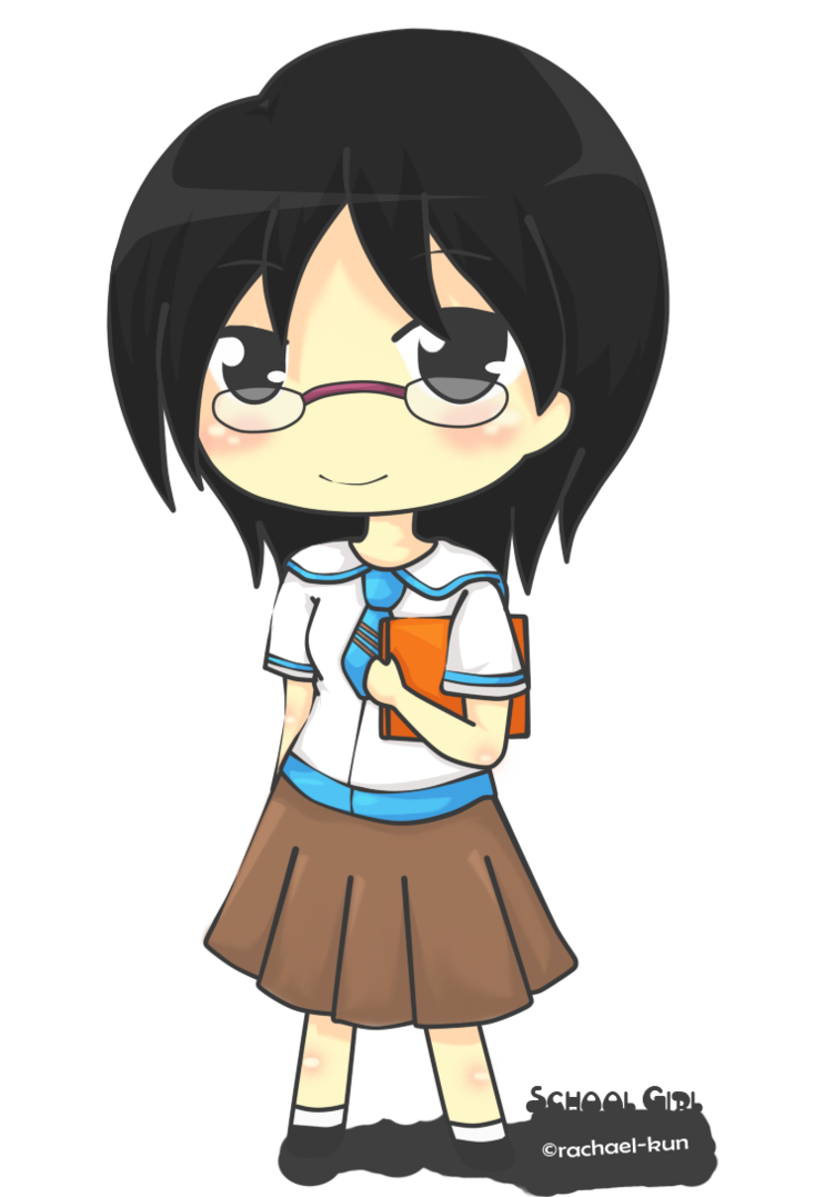 742x1077 Collection Of Free Drawing Scool Chibi Download On Ui Ex