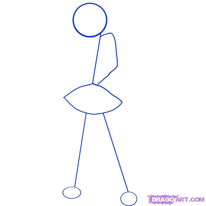 700x700 Draw A Anime School Girl, Step