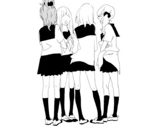 Anime School Uniform Drawing