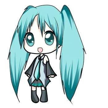 350x350 Anime Drawing For Kids Anime Coloring Pages Cute Drawing