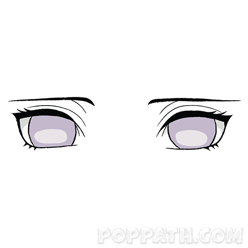 512x512 How To Draw Anime Eyes Style Pop Path