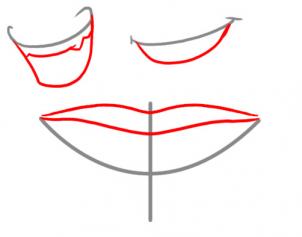 302x237 Anime Mouth Smile Drawing Anime Collection