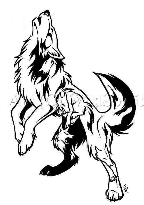 504x718 Anime Wolf With Tattoos Ideas And Designs