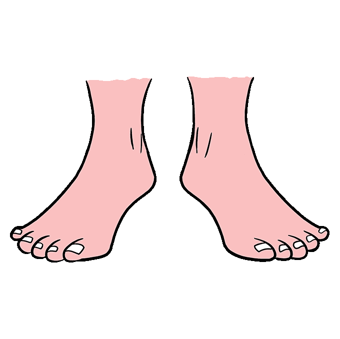 Ankle Drawing | Free download on ClipArtMag