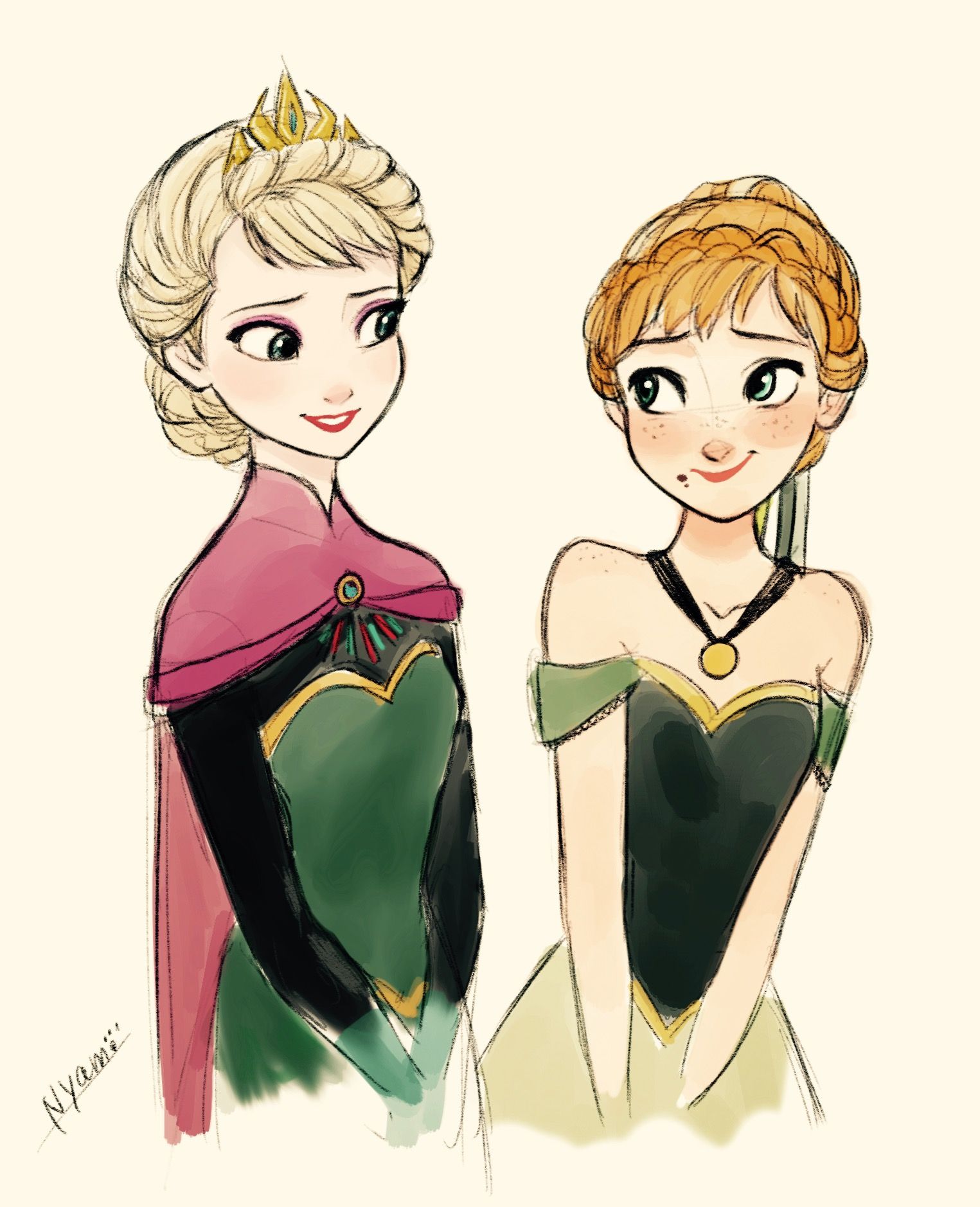 1525x1878 elsa and anna frozen, frozen love, disney frozen