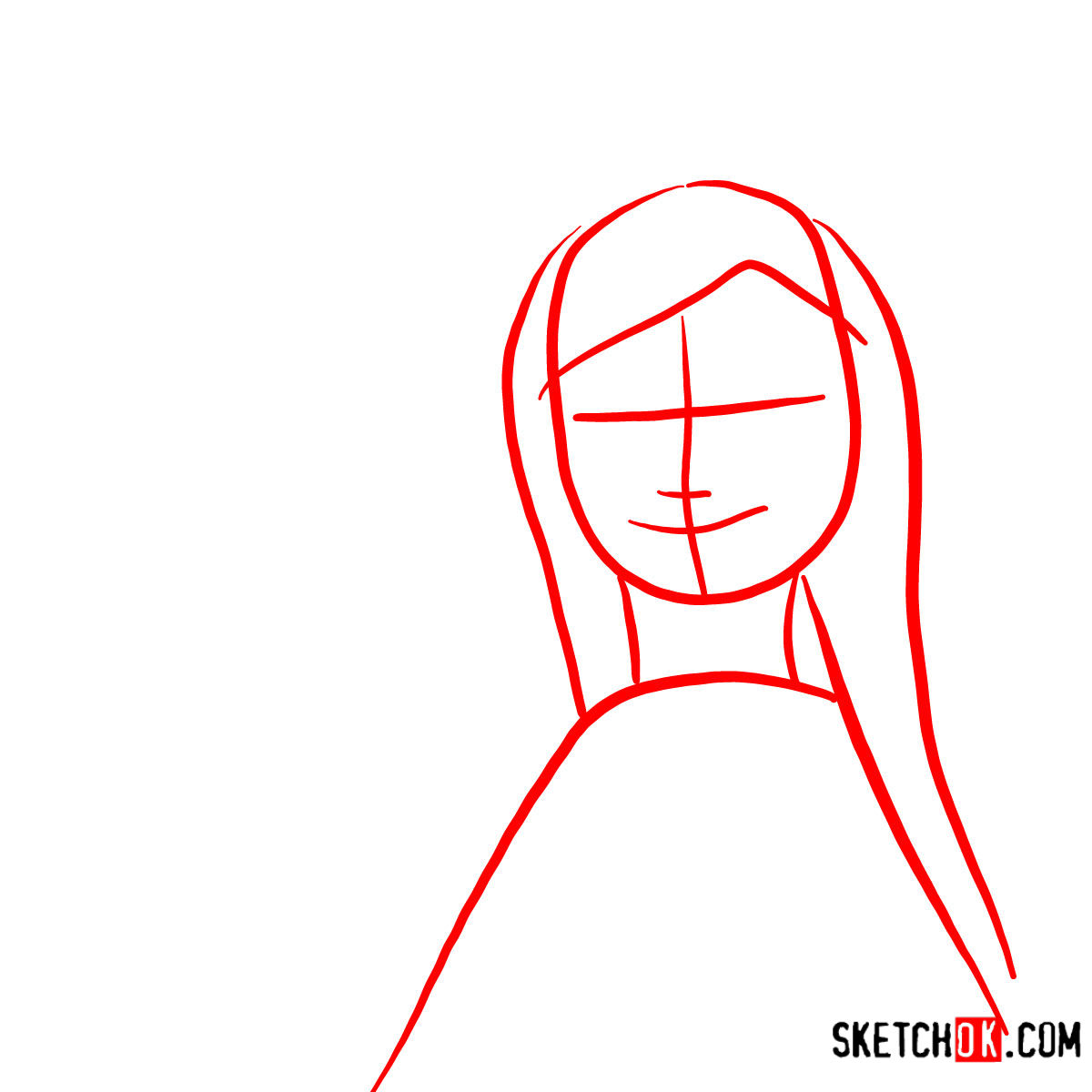 1200x1200 How To Draw Elsa And Anna Together Frozen