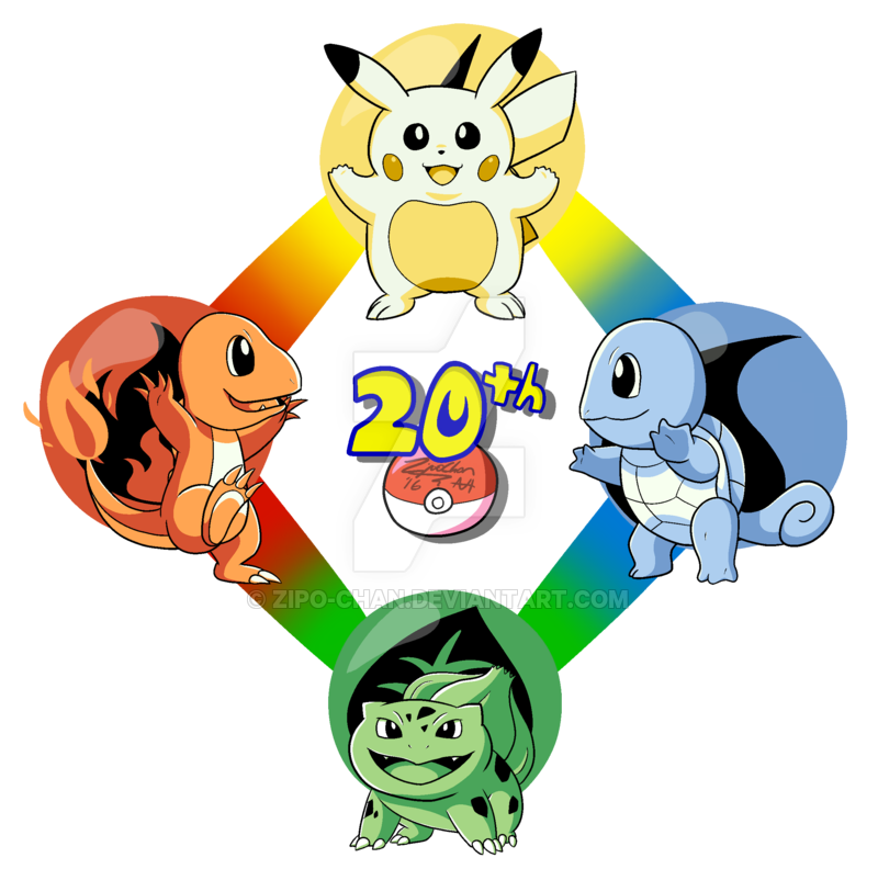 800x792 Pokemon Anniversary Drawing