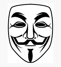 210x230 Anonymous Drawing Photographic Prints Redbubble