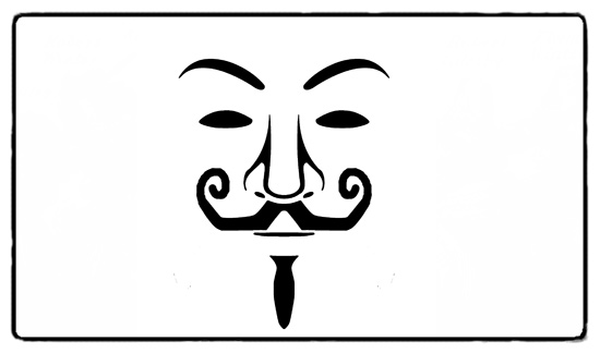 550x324 Guy Fawkes Mask Drawing Sketch Coloring Page
