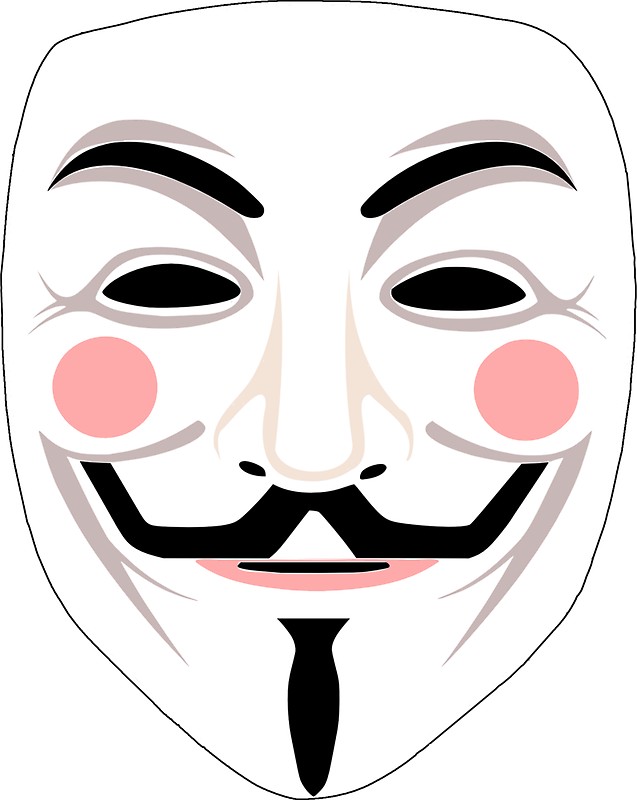637x800 Photos Anonymous Mask Drawing