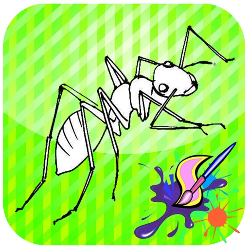 512x512 Coloring For Kid Ant For Kids