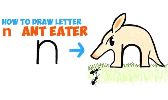 537x320 How To Draw An Ant Draw Anteater