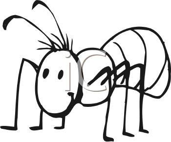 350x291 Ants Clipart Line Drawing Free Clip Art Stock Illustrations