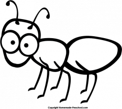 250x223 Transparent Ant Line Clip Art, Picture