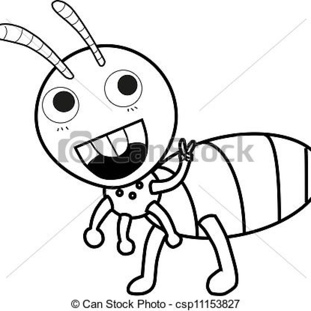 1024x1024 Ant Clipart Black And White Cloud Clipart House Clipart Online