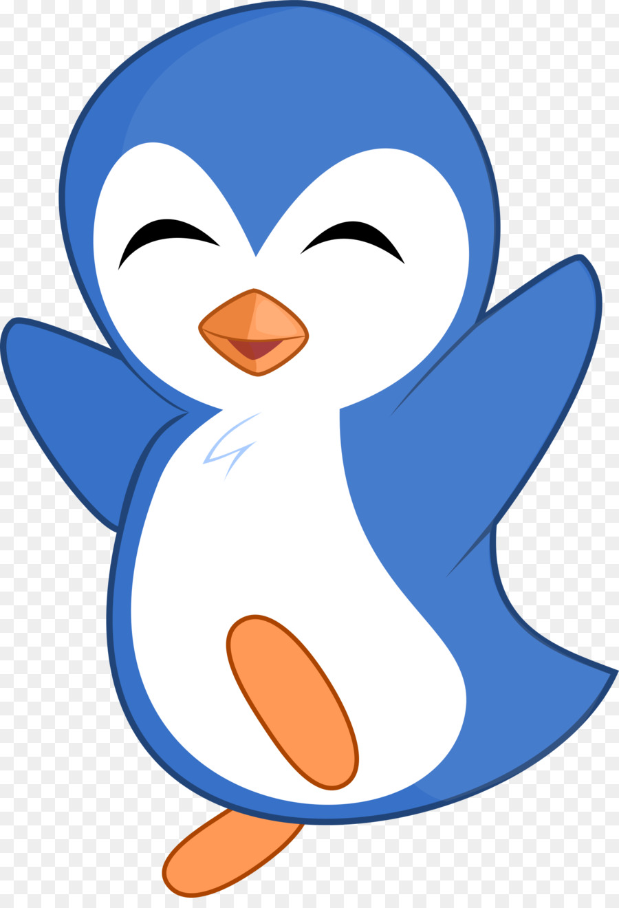900x1320 Penguin, Drawing, Cartoon, Transparent Png Image Clipart Free