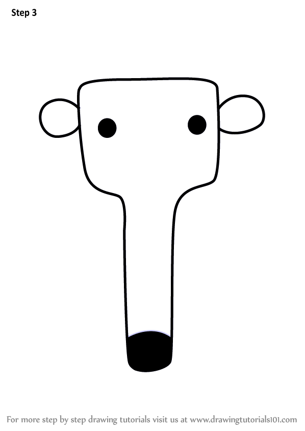 598x844 Learn How To Draw An Anteater Face For Kids