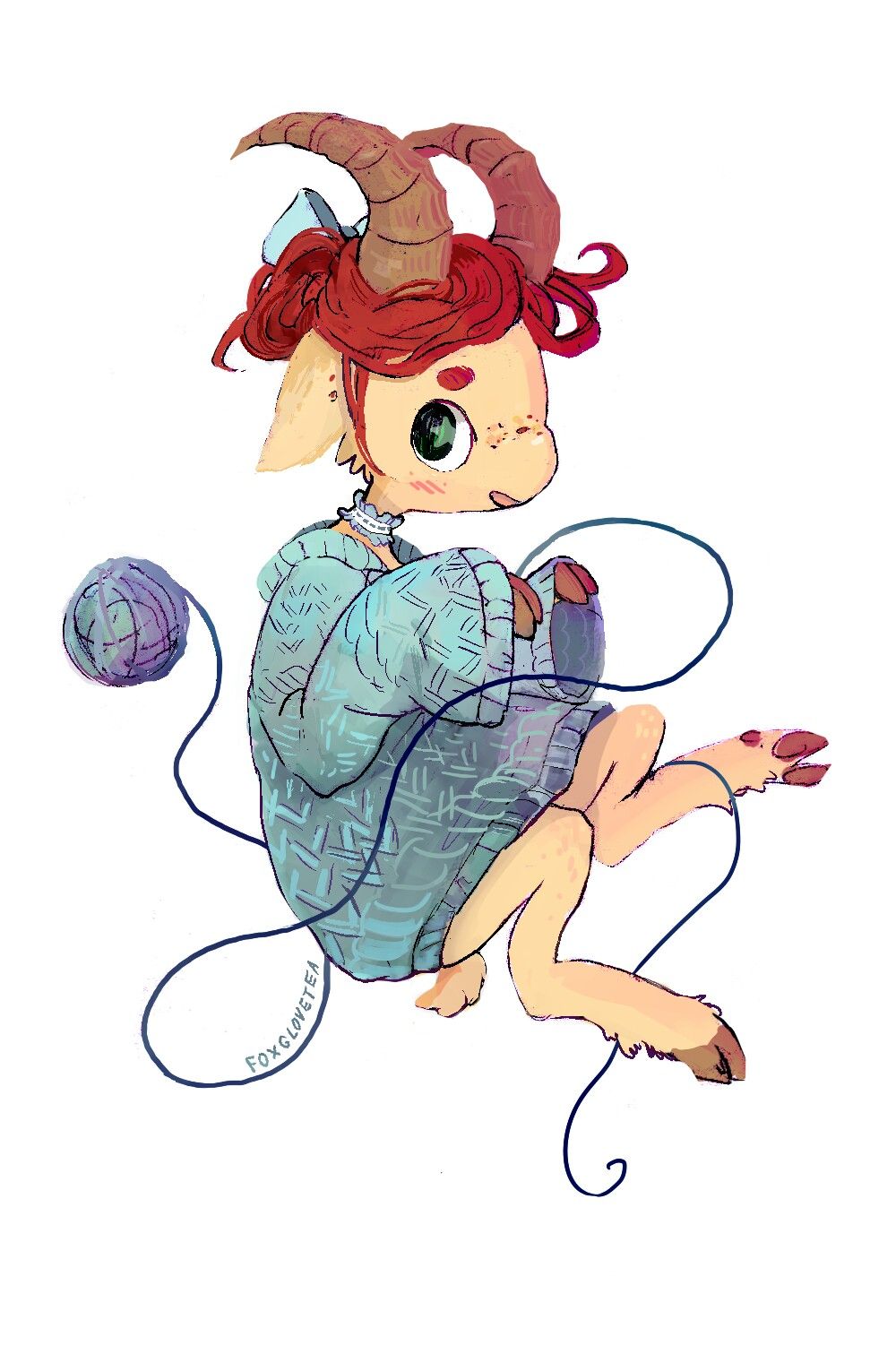 1000x1501 Chibi Goat Anthro Cool Races In Goat Art, Character
