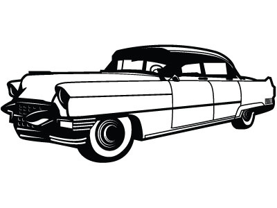 400x300 Old Timer Vector Clip Art