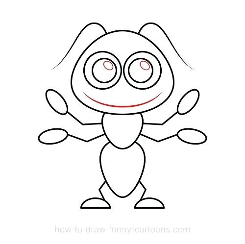 500x498 How To Draw An Ant Draw Moose Antlers