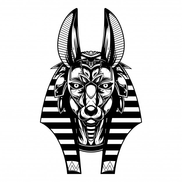 Anubis Drawing | Free download on ClipArtMag