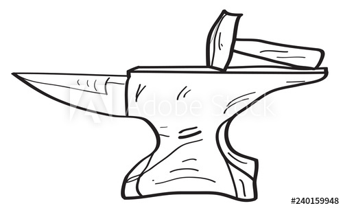 500x303 Anvil And Hammer