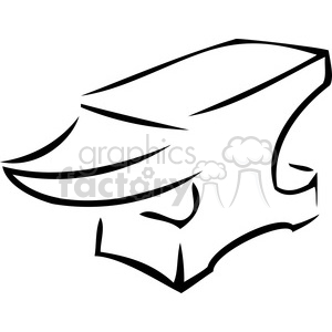 300x300 Black And White Cartoon Anvil Clipart Royalty Free Clipart