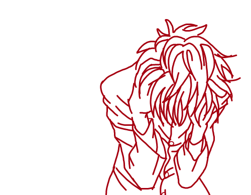 500x389 Drawing Depression Anxiety Sadness Pain