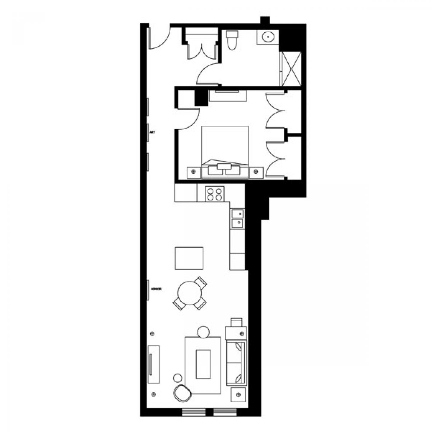 1440x1440 apartment for rent in massachusetts avenue, cambridge