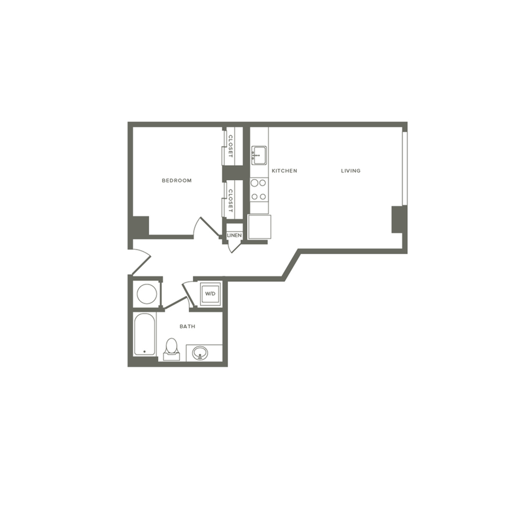 1000x1000 Studio Bath Apartment In Orlando Fl Modera Central