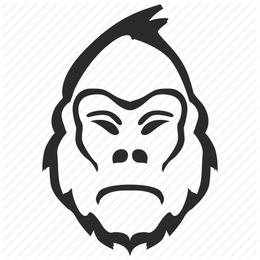 512x512 Collection Of Free Ape Drawing Angry Download On Ui Ex