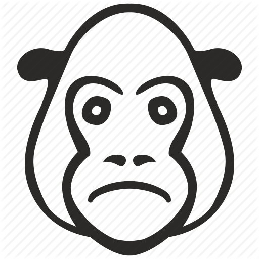 512x512 Collection Of Free Ape Drawing Face Download On Ui Ex