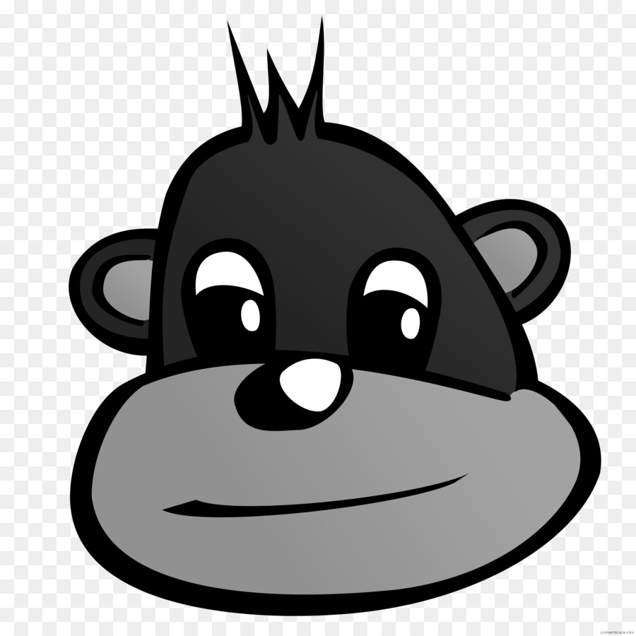 900x900 Monkey, Cartoon, Drawing, Transparent Png Image Clipart Free