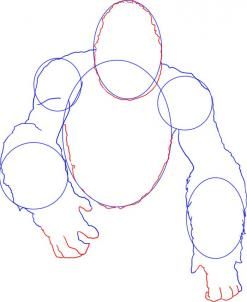 247x302 How To Draw King Kong The Ape Step I Didn't Know That