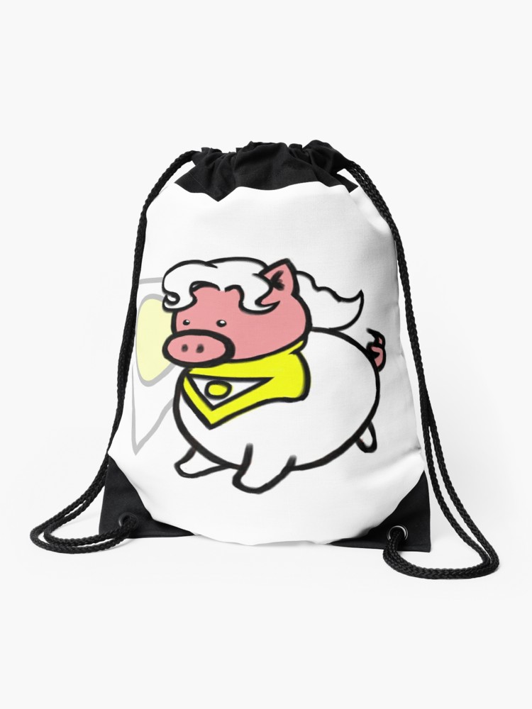 750x1000 Apollo Pig! Drawstring Bag