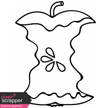 456x456 Fruit Doodle Template Graphic