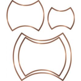 265x265 Multi Media Patchwork Die