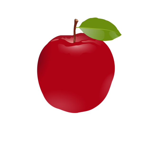 640x640 Fruit Drawing Clipart Apple, Fruit Logo, Set Clipart, Exquisite