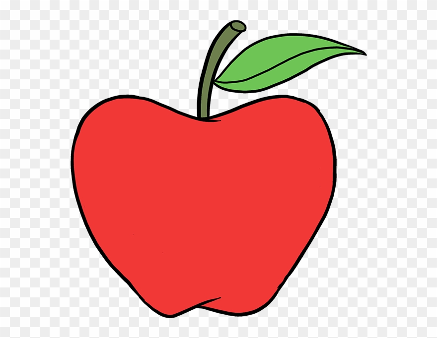 880x682 How To Draw Apple