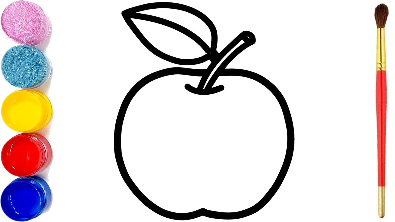 1280x720 Coloring Pages For Kids Drawing Monster