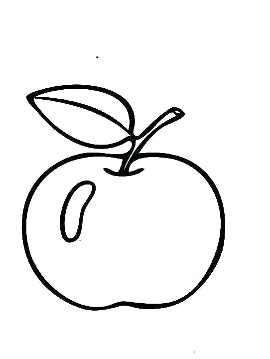 542x720 Drawing For Kids Fruits